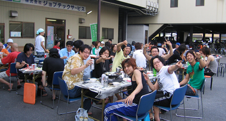 みんなでバーベキュー